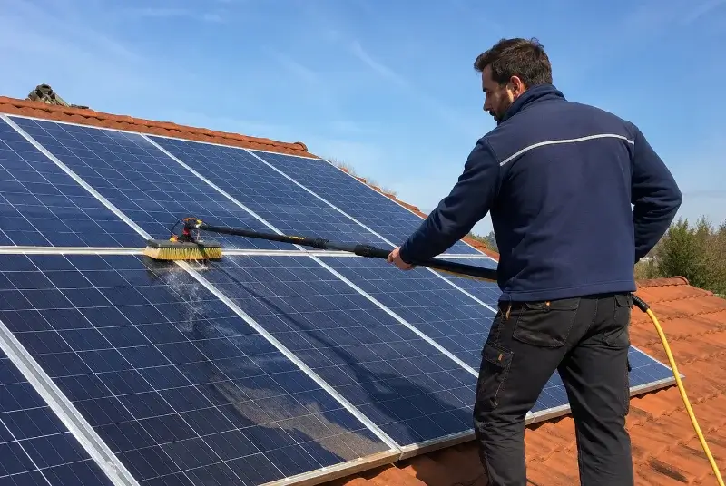 Nettoyage et entretien de panneaux solaires à Restinclières